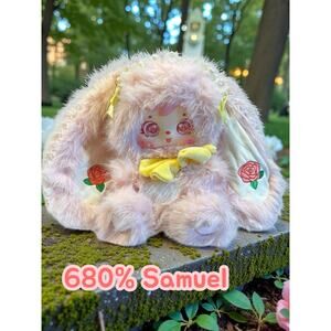 Samuel 680% Bunny Elf Rabbit Rose Stuffed Plush Toy